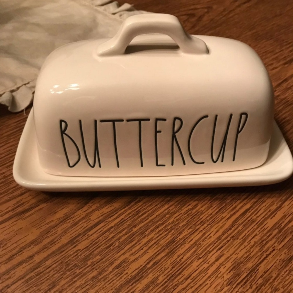 Rae Dunn Buttercup butter dish - new - Picture 4 of 4